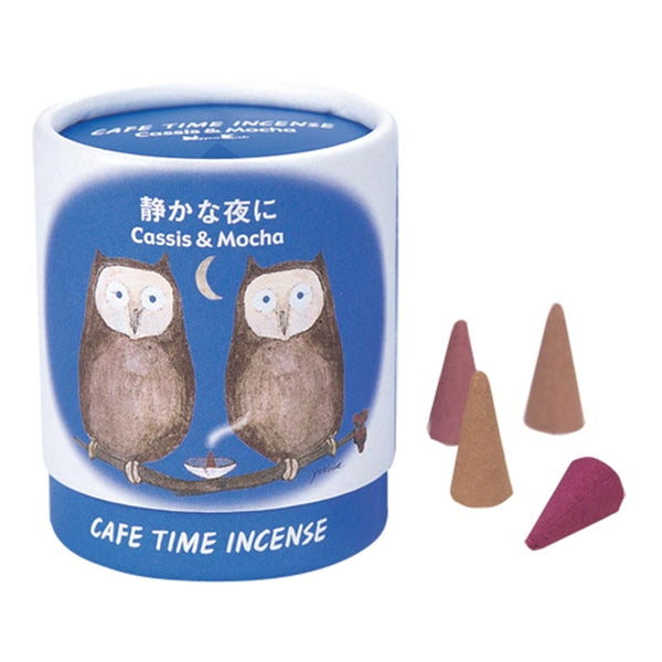nippon kodo CAFE TIME INCENSE - Quiet Evening (Cassis & Mocha) 10 cones