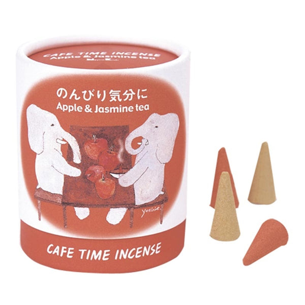 nippon kodo CAFE TIME INCENSE - Relaxed Mood (Apple & Jasmine tea) 10 cones