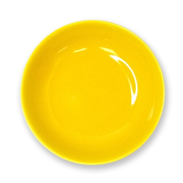 Nippon Kodo CRANE INCENSE HOLDER - Yellow Brocade With Plate Set