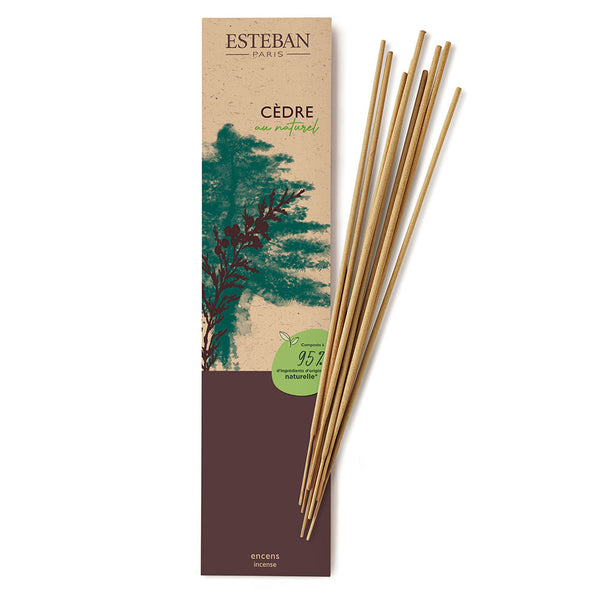 nippon kodo ESTEBAN - CEDRE AU NATUREL - Bamboo Stick Incense