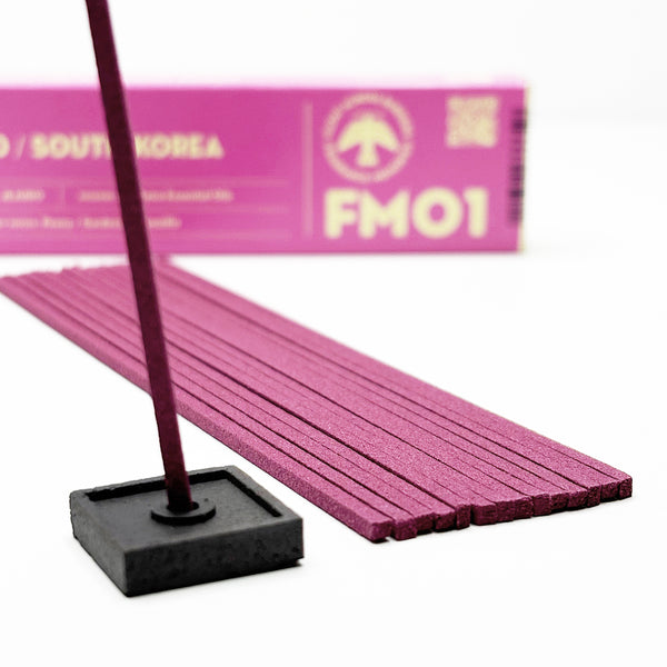 Nippon Kodo FRAGRANCE MEMORIES - FM 01 Jejudo Field / South Korea 15 Sticks (Peony Gardenia Camellia)