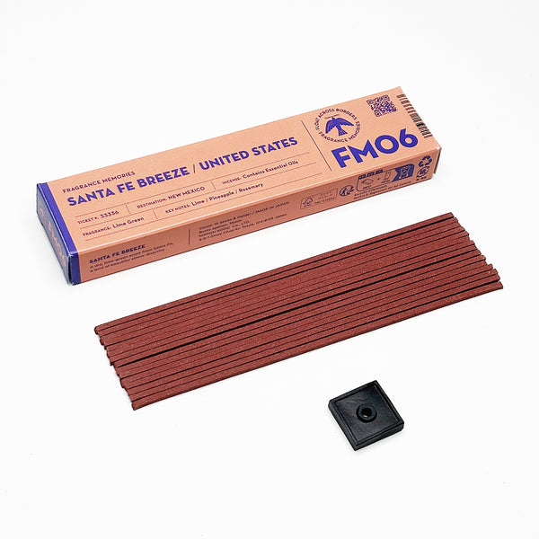 Nippon Kodo FRAGRANCE MEMORIES - FM 06 Santa Fe Breeze / United States 15 Sticks (Lime Pineapple Rosemary)