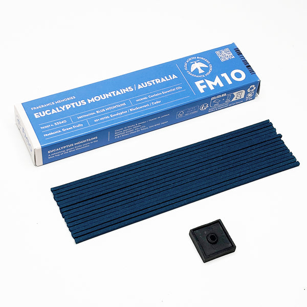 Nippon Kodo FRAGRANCE MEMORIES - FM 10 Eucalyptus Mountains / Australia 15 Sticks (Eucalyptus Blackcurrant Cedar)