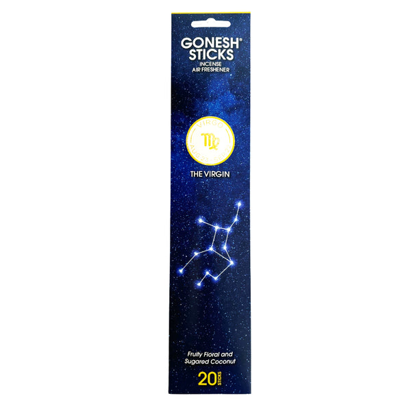 nippon kodo GONESH ZODIAC – Virgo | Bamboo Incense 20 Sticks (Fruity Florals Sugared Coconut)