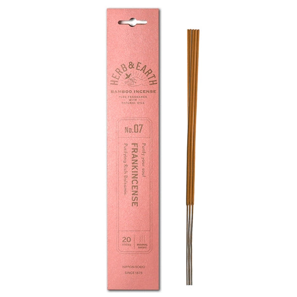 nippon kodo H&E - Frankincense - Bamboo Incense 20 sticks