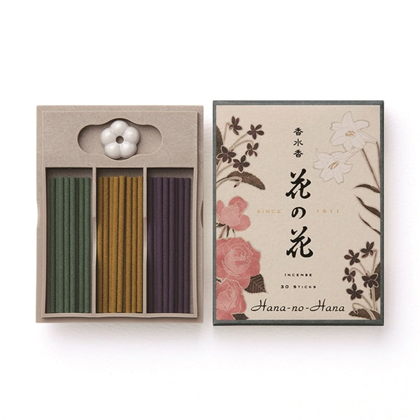 nippon kodo HANA-NO-HANA Assortment 30 sticks (Rose Lily & Violet)
