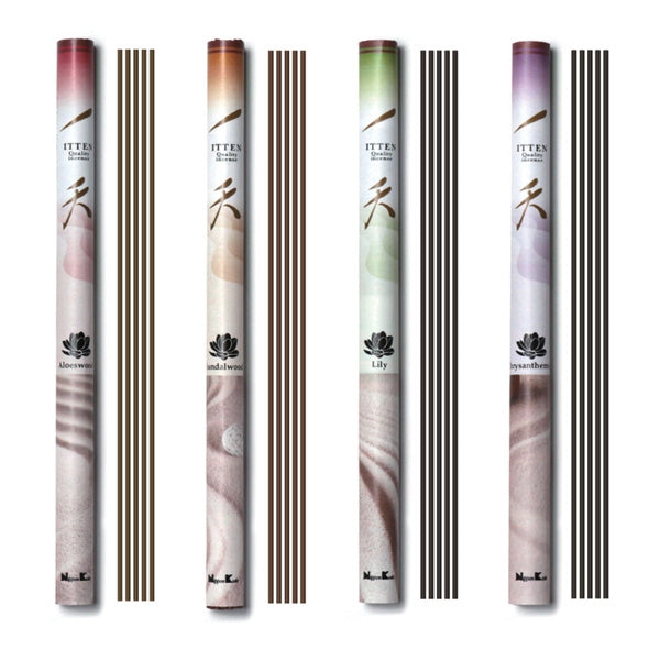 nippon kodo ITTEN ASSORTMENT - 1 roll each of 4 fragrances