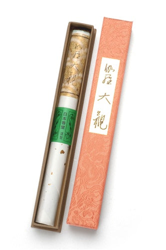Nippon Kodo KYARA TAIKAN - Premium Aloeswood Long Stick Incense 80 Sticks