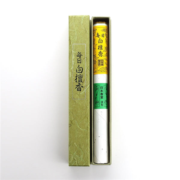 Nippon Kodo MAINICHI BYAKUDAN - Sandalwood Long Stick 100 Sticks