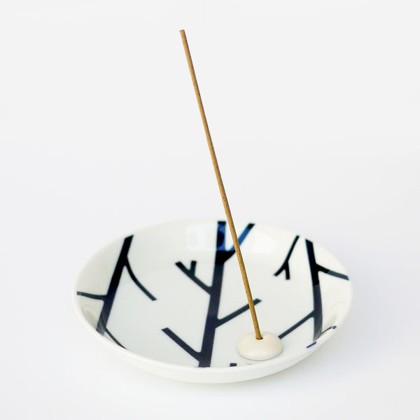 Nippon Kodo MOd MoTif CoLleCTiOn: Incense Plate - Round Woody