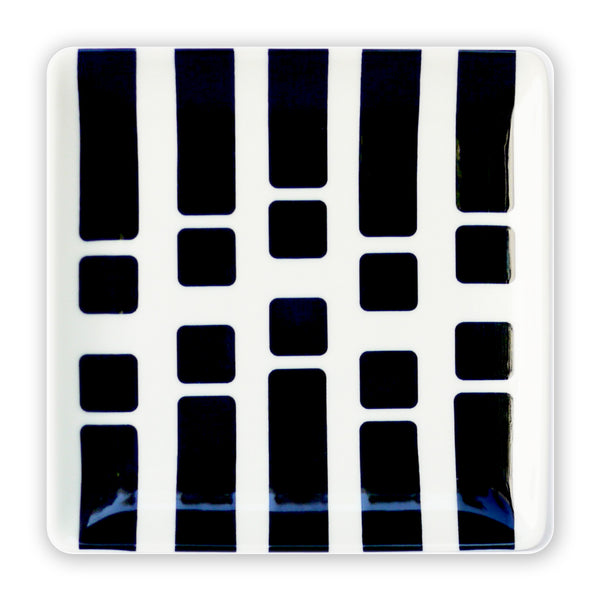 nippon kodo MOd MoTif CoLleCTiOn: Incense Plate - Square Barroque