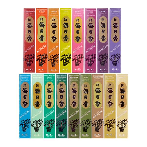 nippon kodo MORNING STAR - Assortment of Morning Star 17 fragrances