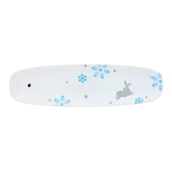 nippon kodo CERAMIC INCENSE BURNER - Snow Rabbit