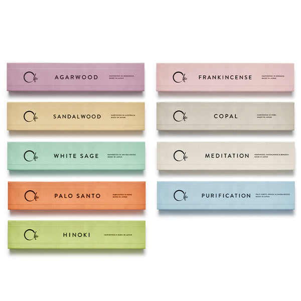 nippon kodo CHIE - Assortment of 9 Fragrances