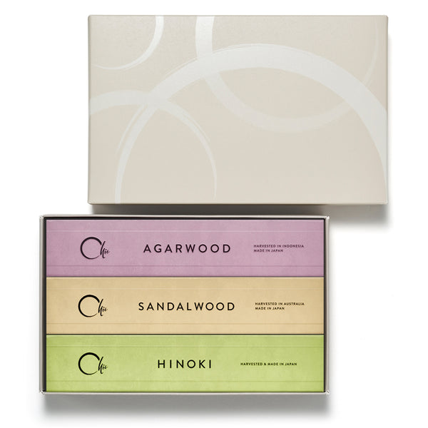 nippon kodo CHIE GIFT SET of 3 - Zen Forest