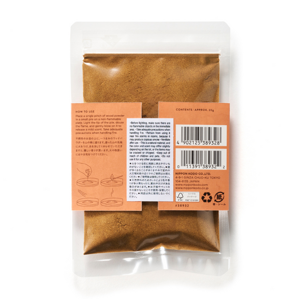 Nippon Kodo CHIE - Palo Santo Incense Powder 30g