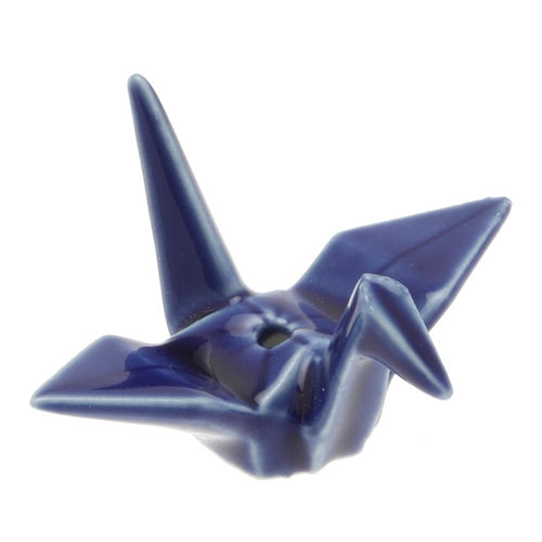 nippon kodo CRANE INCENSE HOLDER - Cobalt Blue