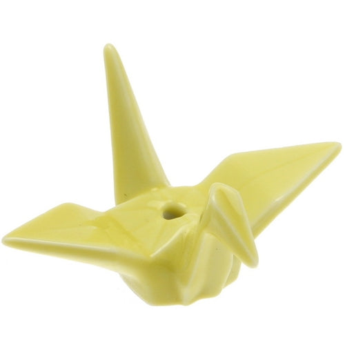 nippon kodo CRANE INCENSE HOLDER - Yellow