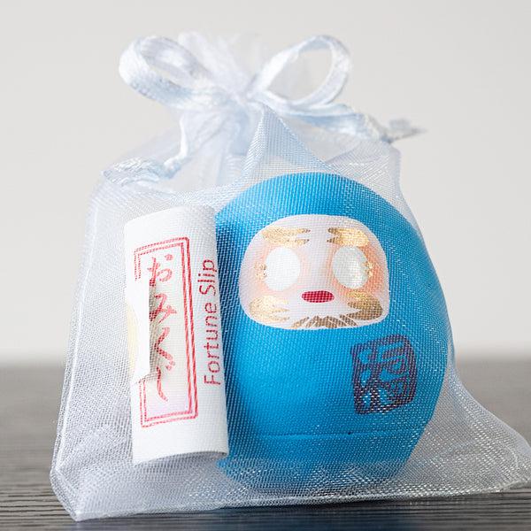 Nippon Kodo Daruma Doll - Blue (Calm)