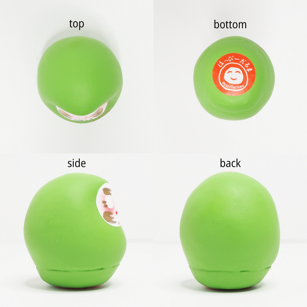Nippon Kodo Daruma Doll - Green (Health)