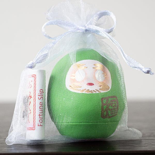 Nippon Kodo Daruma Doll - Green (Health)