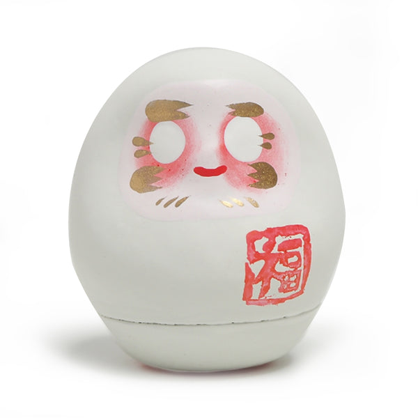 Nippon Kodo Daruma Doll - White (Hope)