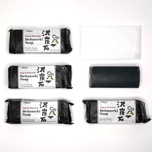 Nippon Kodo DEITANSEKI SOAP Five Bar Bundle Set