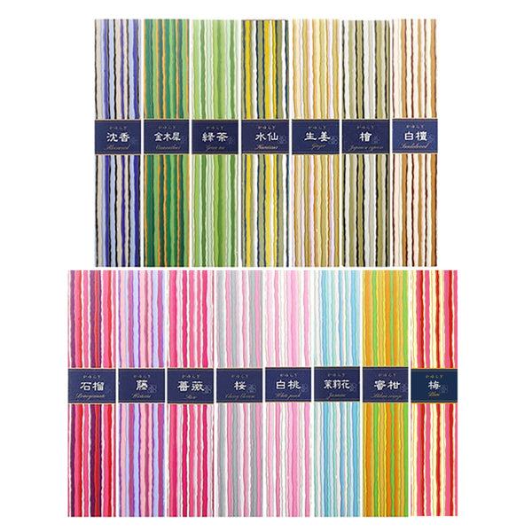 nippon kodo KAYURAGI - ASSORTMENT OF 15 FRAGRANCES