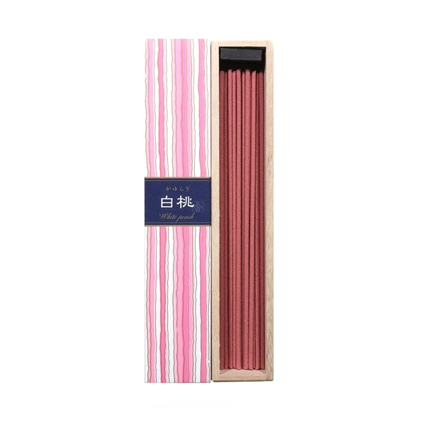 nippon kodo KAYURAGI - White Peach 40 sticks