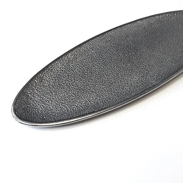 Nippon Kodo METAL INCENSE PLATE - Oval Silver