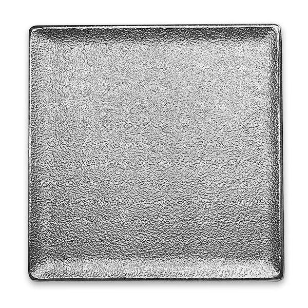 nippon kodo METAL INCENSE PLATE - Square Silver