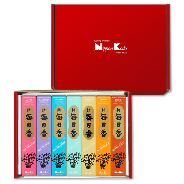 nippon kodo MORNING STAR 7 PC SET - FLORAL