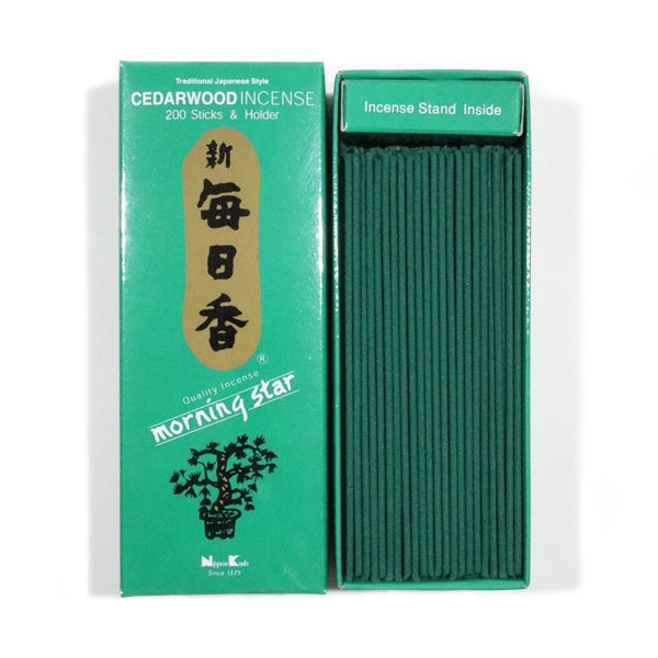 nippon kodo MORNING STAR - Cedarwood 200 sticks