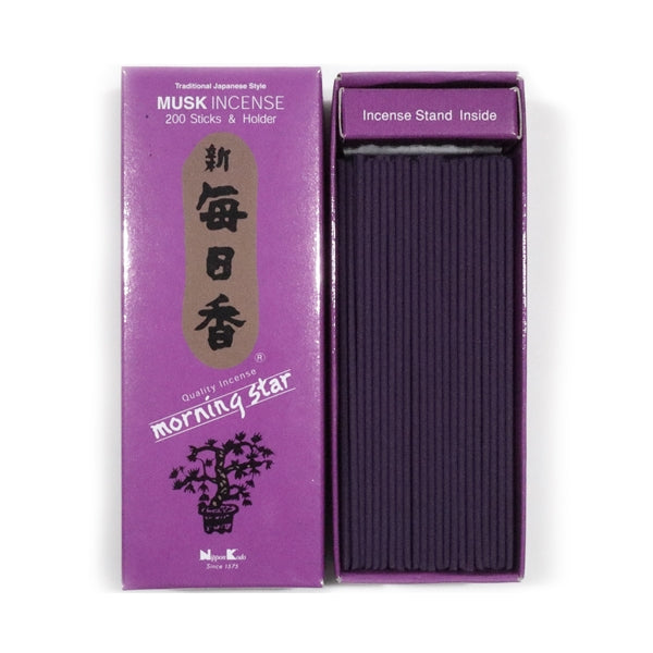 nippon kodo MORNING STAR - Musk 200 sticks