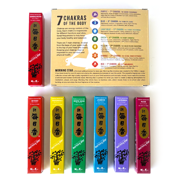Nippon Kodo MORNING STAR Seven Chakras