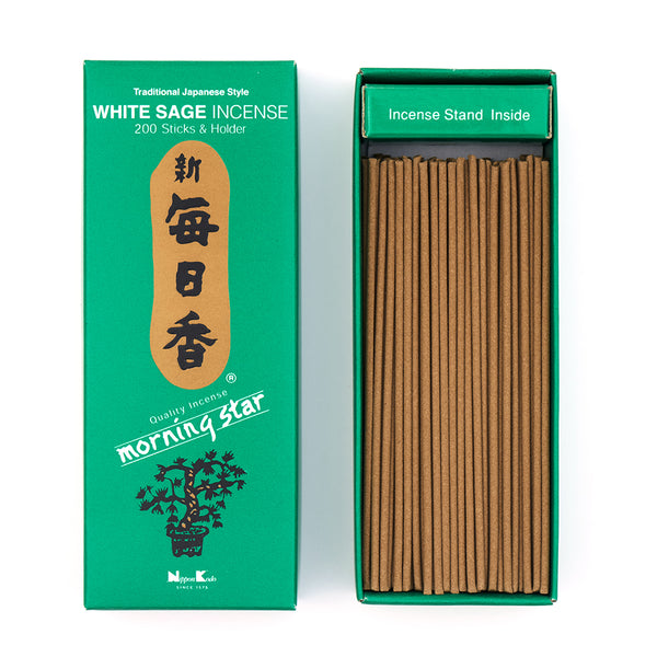 nippon kodo MORNING STAR - White Sage 200 sticks