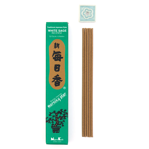 nippon kodo MORNING STAR - White Sage 50 sticks
