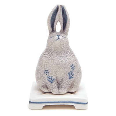 nippon kodo PORCELAIN INCENSE BURNER - Rabbit