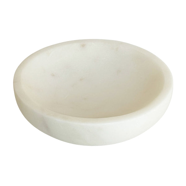 Nippon Kodo Round White Marble Bowl