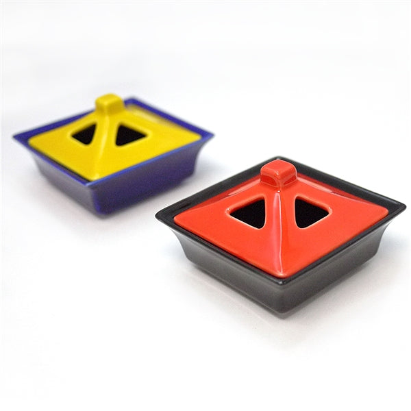 Nippon Kodo TOGEI SQUARE BURNER - Navy/Yellow
