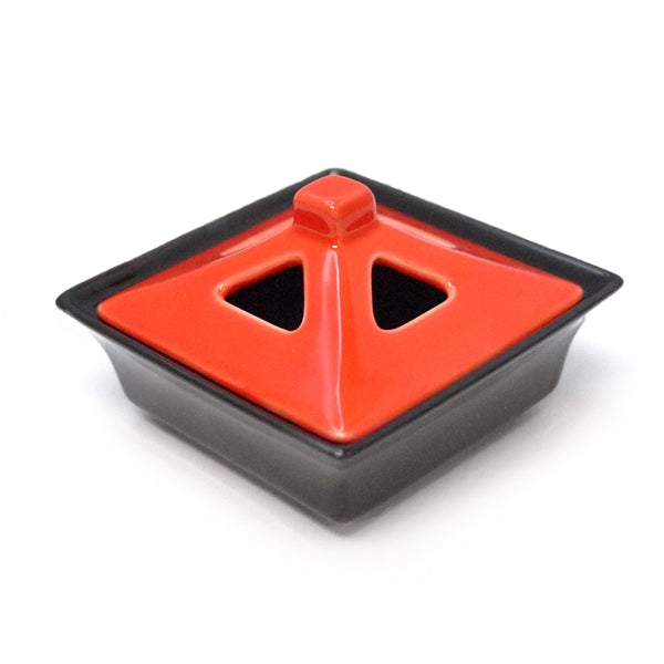 nippon kodo TOGEI SQUARE BURNER - Red/Black