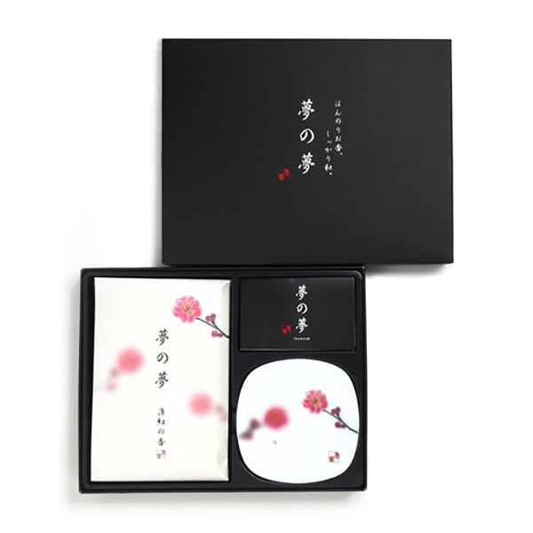 Nippon Kodo YUME-NO-YUME - GIFT SET - Pink Plum Flower