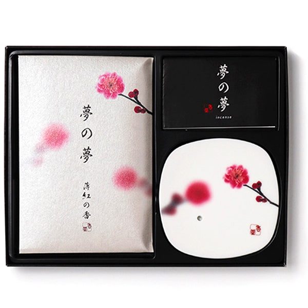 nippon kodo YUME-NO-YUME - GIFT SET - Pink Plum Flower