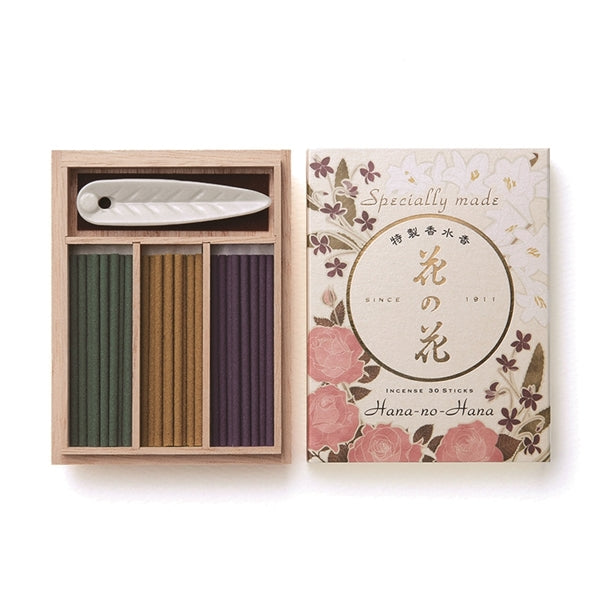 nippon kodo PREMIUM HANA-NO-HANA Assortment 30 sticks (Rose Lily & Violet)