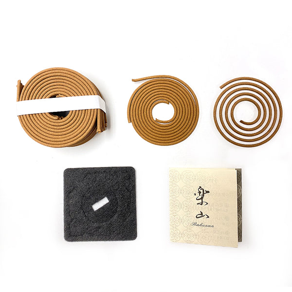 Nippon Kodo RAKUZAN - Floral Byakudan (Floral Sandalwood) 30 Coils