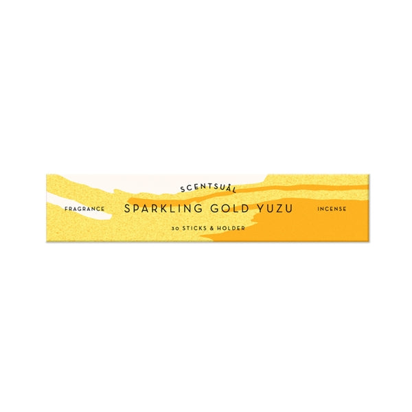 Nippon Kodo SCENTSUAL - Sparkling Gold Yuzu 30 Sticks