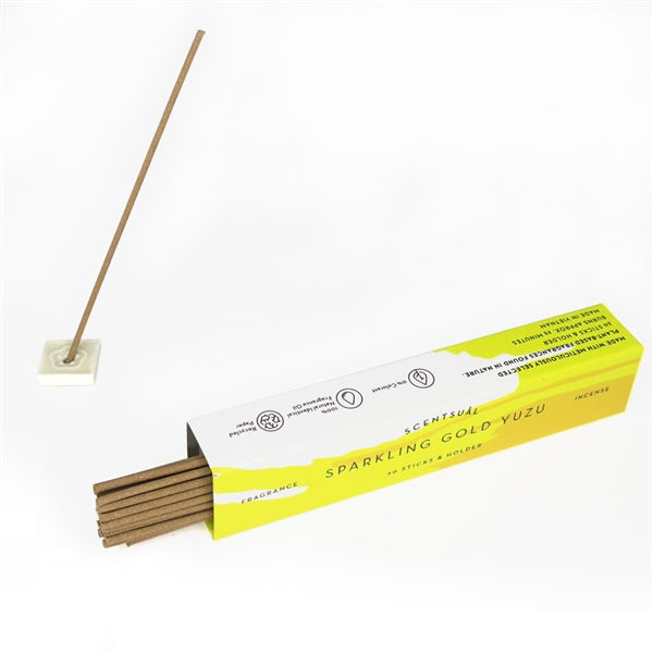 Nippon Kodo SCENTSUAL - Sparkling Gold Yuzu 30 Sticks