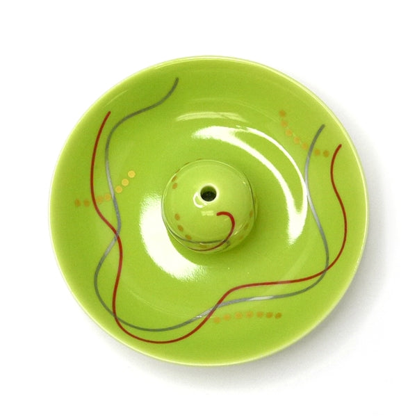 Nippon Kodo TOGEI PLATE With Sphere Holder - Light Green
