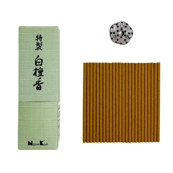 Nippon Kodo TOKUSEI BYAKUDAN - Selected Sandalwood 24 Sticks