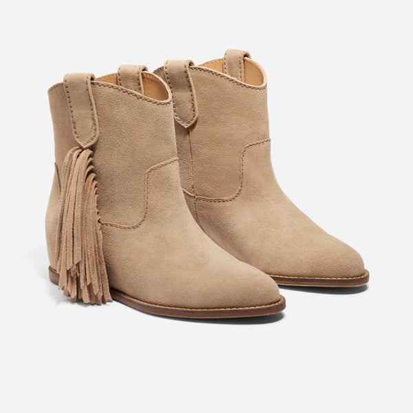 nisolo Amaya Fringe Bootie